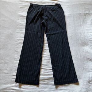 Vintage Xhilaration Y2K Pinstripe Wide-Leg Trousers